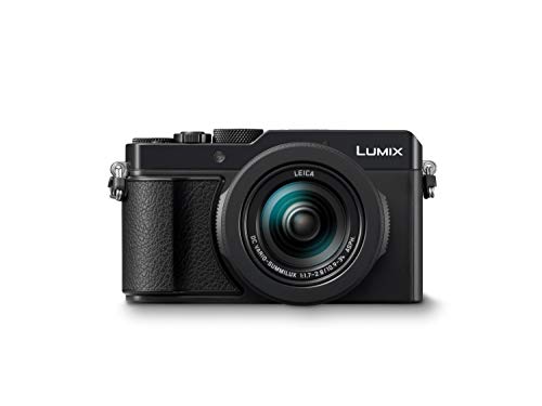 Panasonic LUMIX DC-LX100M2 Premium Digitalkamera (21,77 MP, 24-75mm Leica DC Vario Summilux Objektiv, F1.7-2.8, 4K, schwarz)