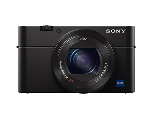 Sony RX100 IV Premium Kompakt Digitalkamera (21 MP, 7,6 cm (3 Zoll) Display, 1 Zoll Sensor, 24-70 mm F1.8-2.8 Zeiss Objektiv, 4K) schwarz