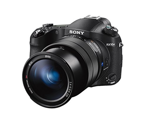 Sony RX10 IV | Premium-Kompaktkamera (1,0-Typ-Sensor, 24-600 mm F2,8-4,0 Zeiss-Objektiv, schneller 0,03s-Autofokus, 4K-Filmaufnahmen)