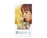 HP Sprocket Studio Fotopapier und Patronen (80 Blatt 10 x 15 cm Papier + 2 Druckerpatronen) für HP Sprocket Studio