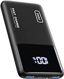 INIU Power Bank, Slimmest Fast Charging Powerbank klein Aber Stark 10500mAh USB C Input&Output, PD3.0 QC4.0 Externe Handyakkus 22.5W, kompatibel mit iPhone 15 14 13 12 Pro Max Samsung S21 iPad
