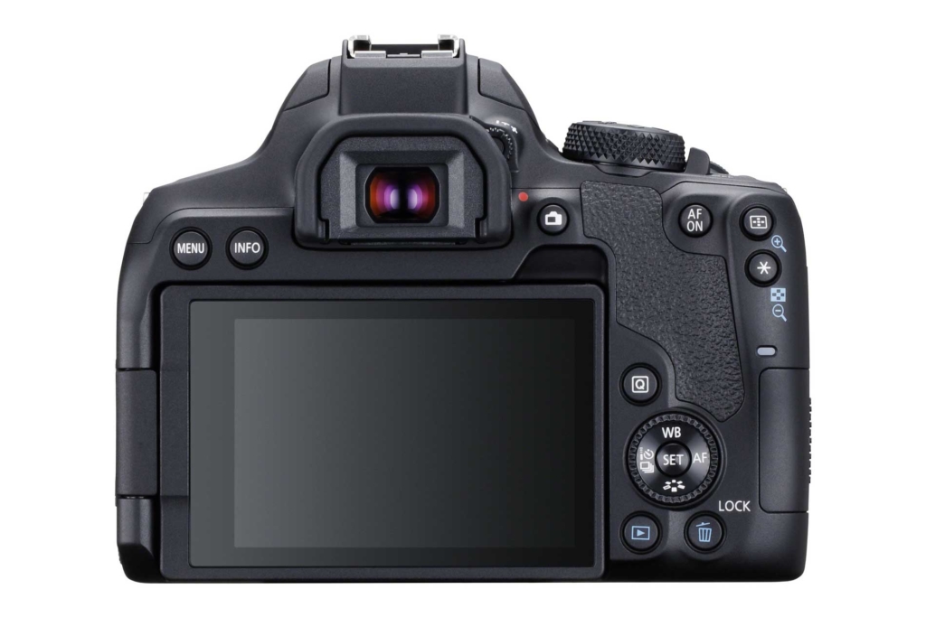 Canon EOS 850D - die Rückseite